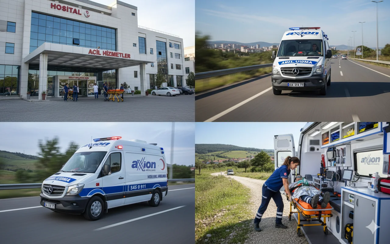 Axion Ambulans sağlık ve hasta nakil hizmetleri